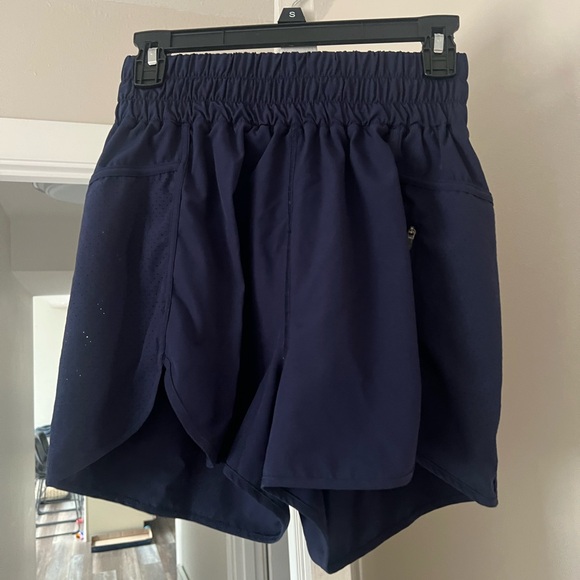 Beach Riot Navy Athletic Running Shorts - Picture 2 of 4